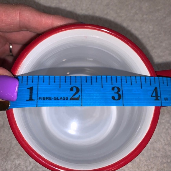 coffee/tea mug 8oz cup - Mr. French bulldog -red, blue polkadot bow tie- fun mug - Picture 11 of 15